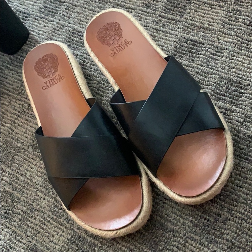 Vince Camino Flatform Espadrille Sandals